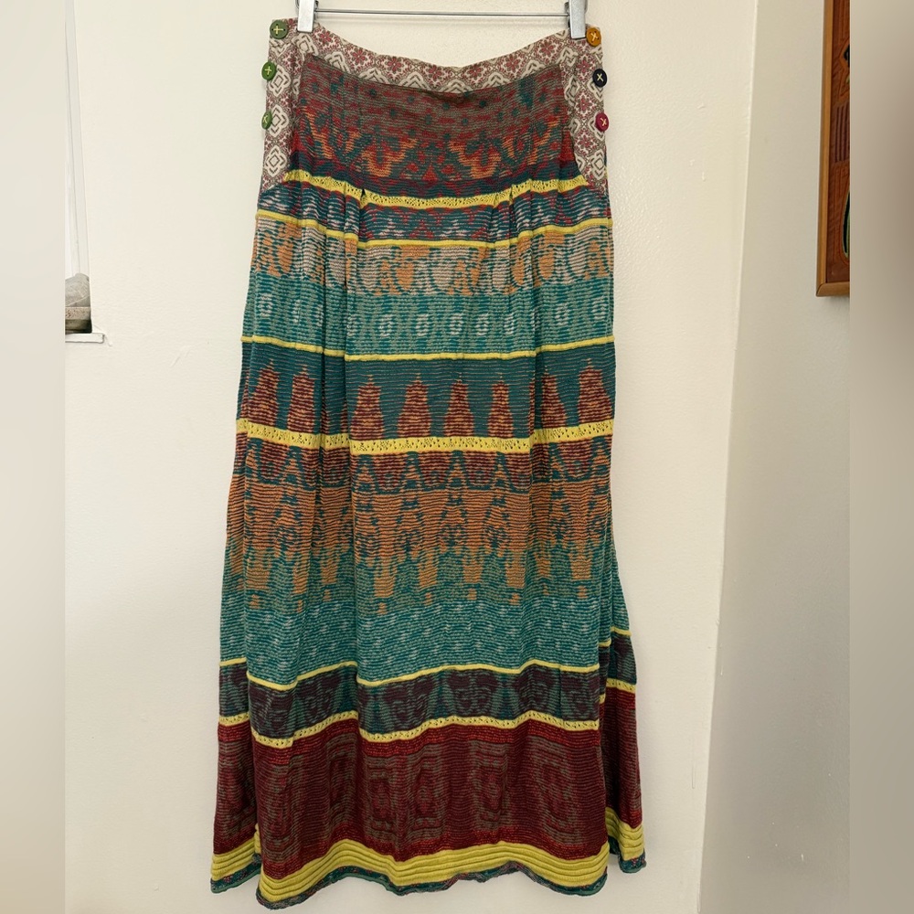 IVKO Knitted boho skirt